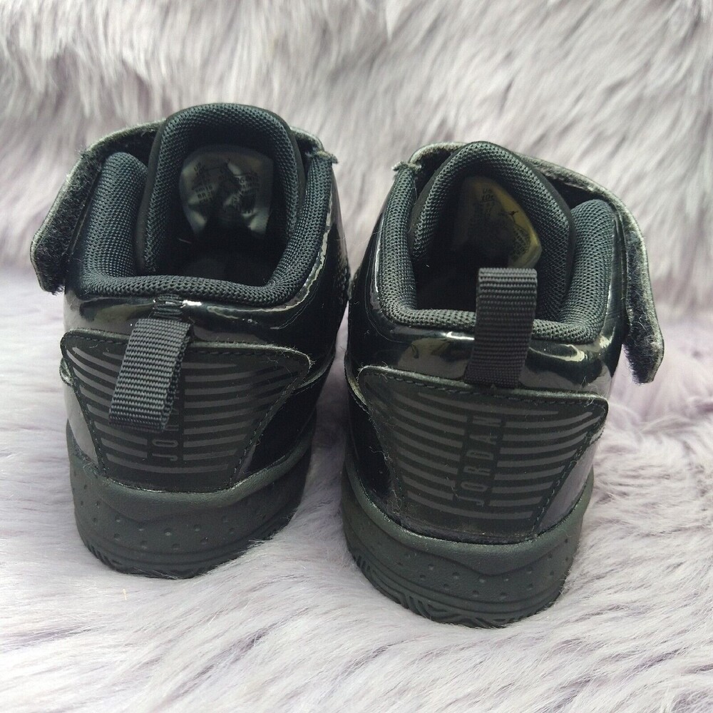 Nike Air Jordan Max Aura 2 Shoes Black Toddler Size 10C CN8096-005 Hook Loop - Picture 6 of 8
